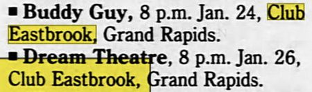 Eastbrook Theatre (The Orbit Room, Club Eastbrook) - Jan 1993 Ad (newer photo)